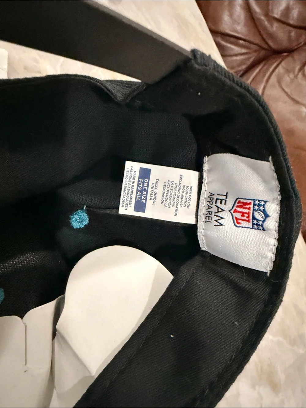 NFL Jacksonville Jaguars Black Kids Cap with Team Logo